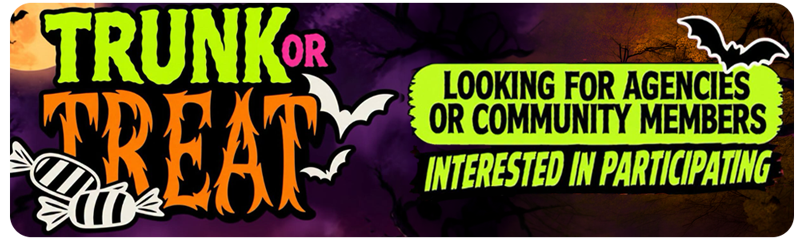 trunk or treat looking for agencies 